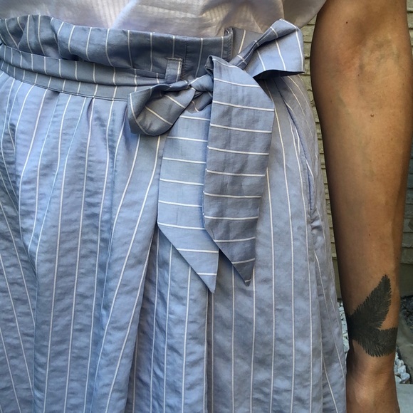 NWT Yest Blue with White Stripe Skirt - Picture 4 of 7